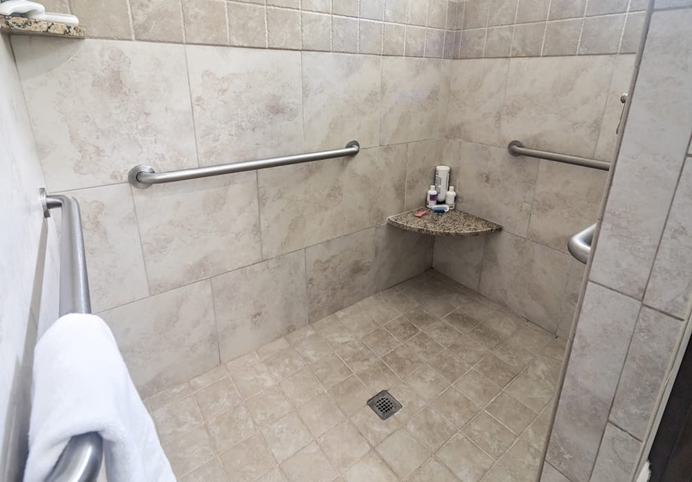 accessible shower